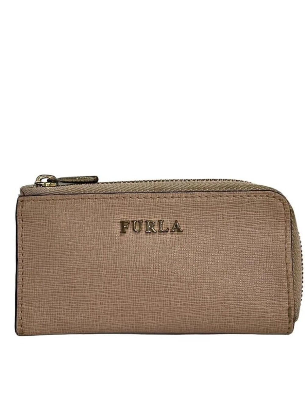 FURLA Pink Leather Coin Case